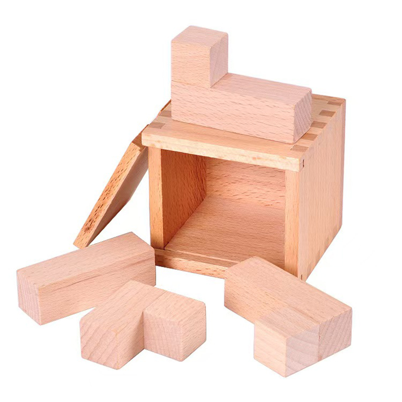 Woodworking Game - صندوق ألغاز خشبي سحري للذكاء المائل