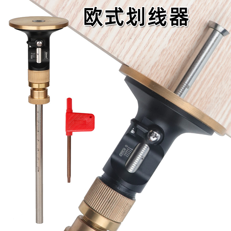 Wood Woodworking - أداة تحديد الخطوط الخشبية على الطراز