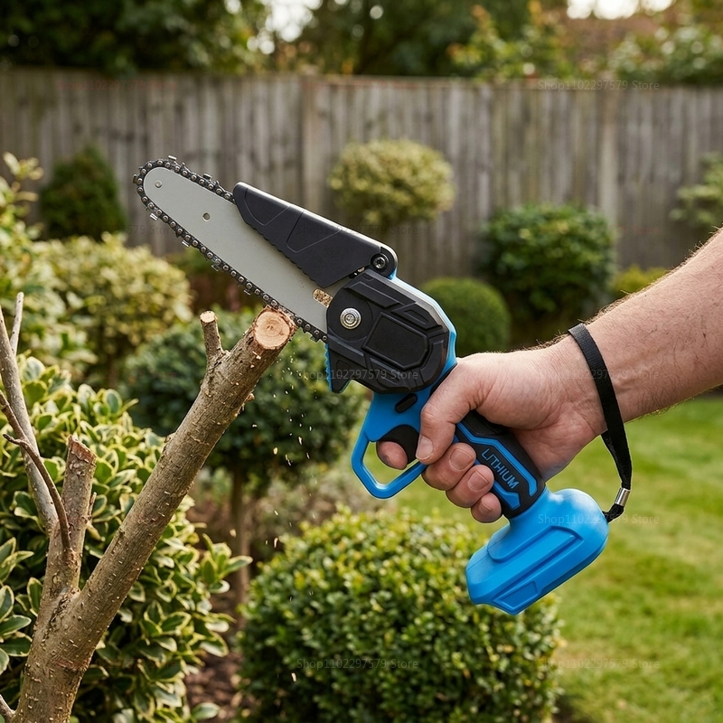 Woodworking Yard Projects - منشار كهربائي لاسلكي 6 بوصات قابل