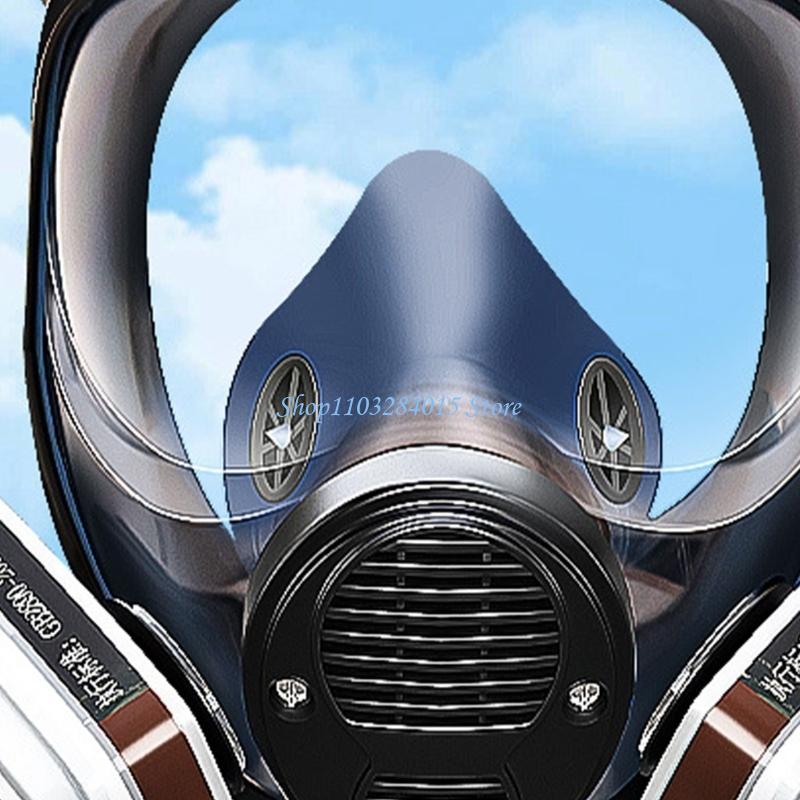 Woodworking Respirator - قناع تنفس لكامل الوجه R6FF، درع