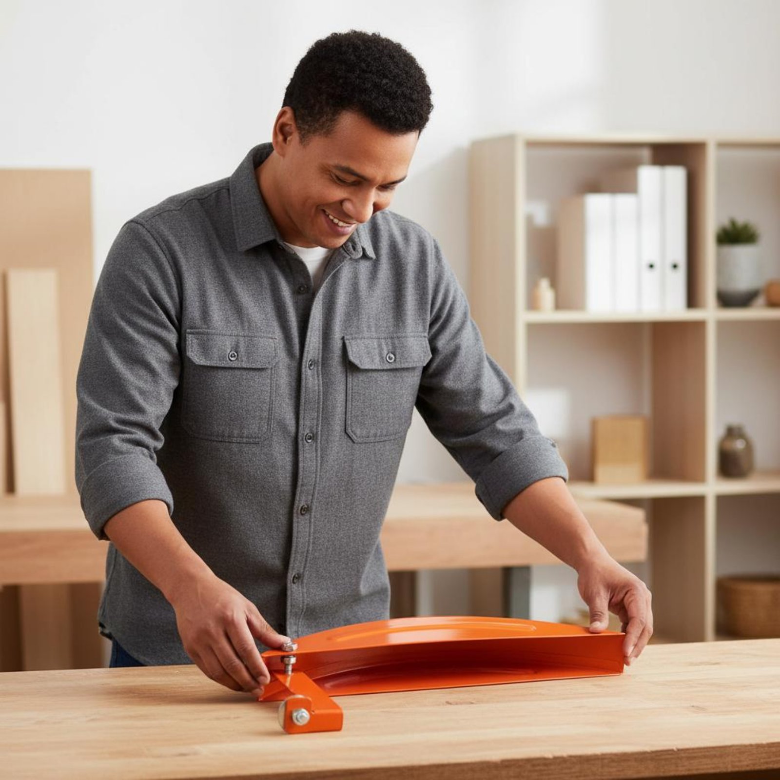Woodworking Table - غطاء حماية لشفرة القطع الطويلة الأمد،