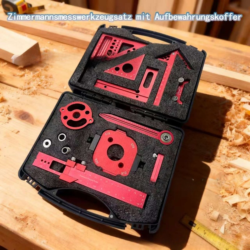 Woodworking Plans Free - مجموعة أدوات قياس لأعمال النجارة مع