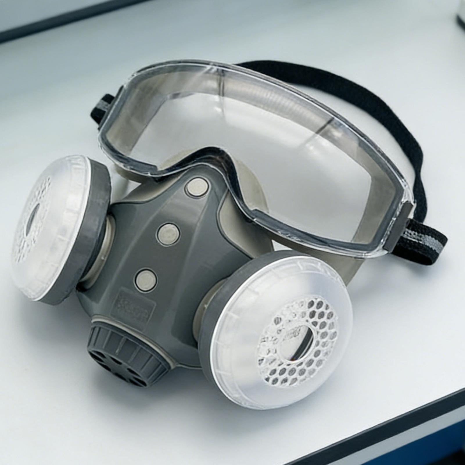 قناع تنفس مع فلاتر، فلتر واقي  - مراجعة Woodworking Respirator وسعره
