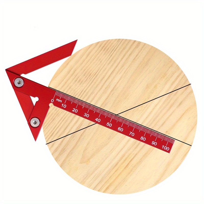 مسطرة تحديد المركز وقياس الزوا - مراجعة Woodworking Ruler وسعره