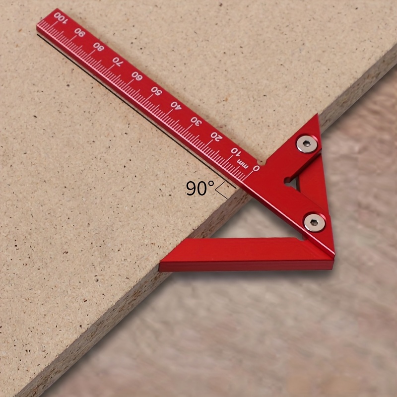 مسطرة تحديد المركز وقياس الزوا - مراجعة Woodworking Ruler وسعره