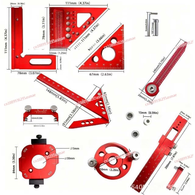 مجموعة أدوات قياس لأعمال النجا - مراجعة Woodworking Plans Free وسعره