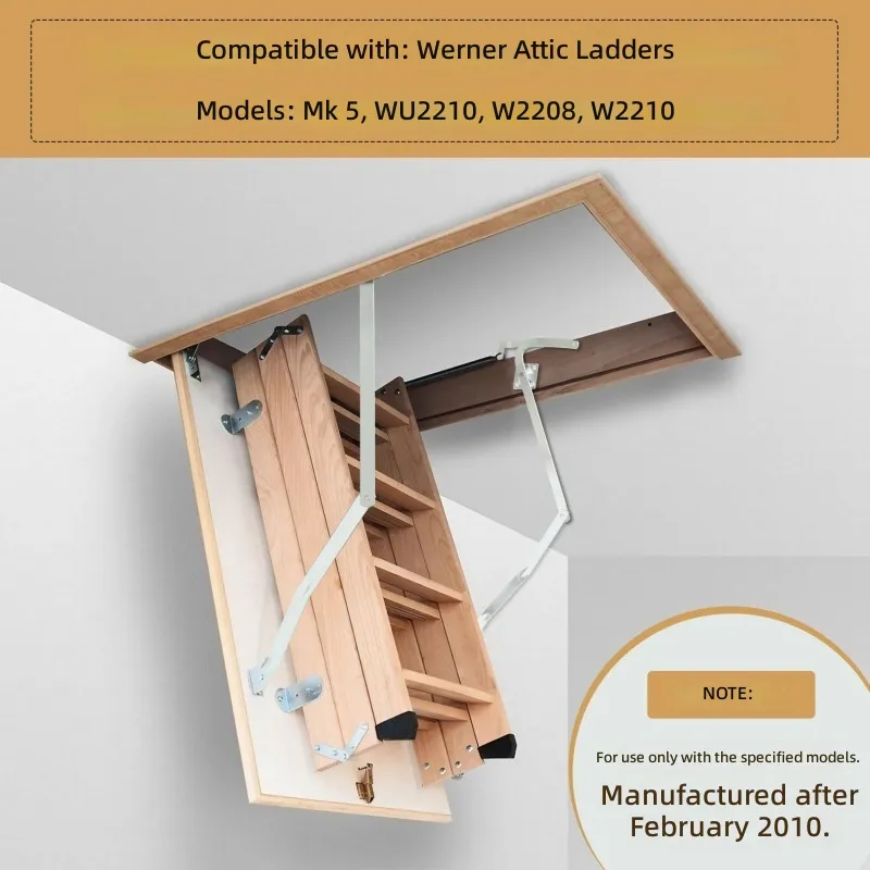 ذراع مفصل سلم العلية متوافق مع - مراجعة Woodworking Lofts وسعره