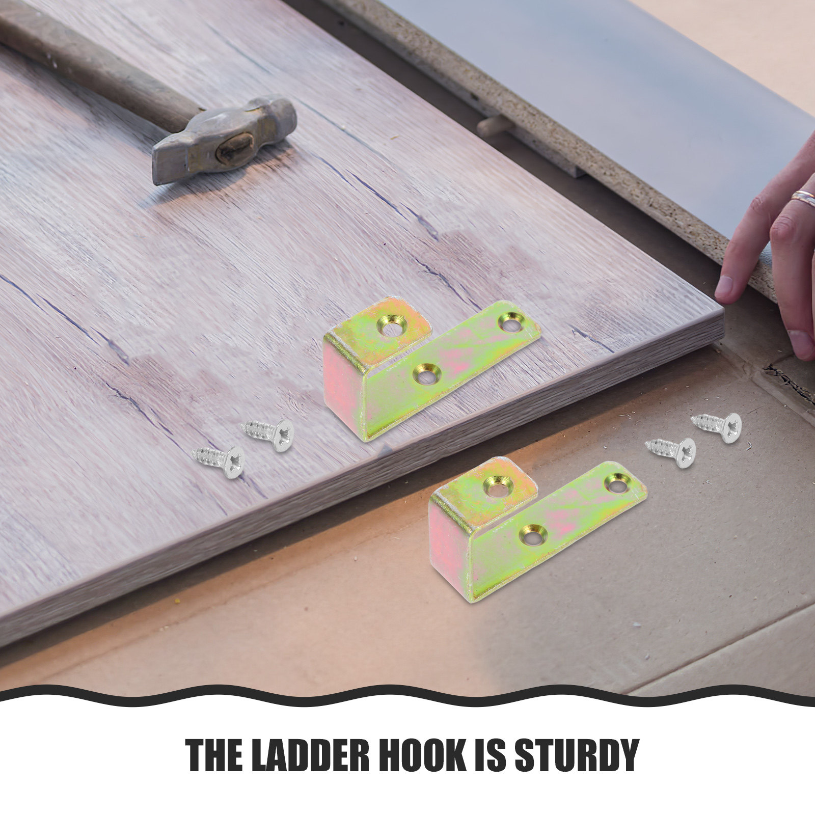 قطعتان من خطافات سلم السرير ال - مراجعة Woodworking Lofts وسعره