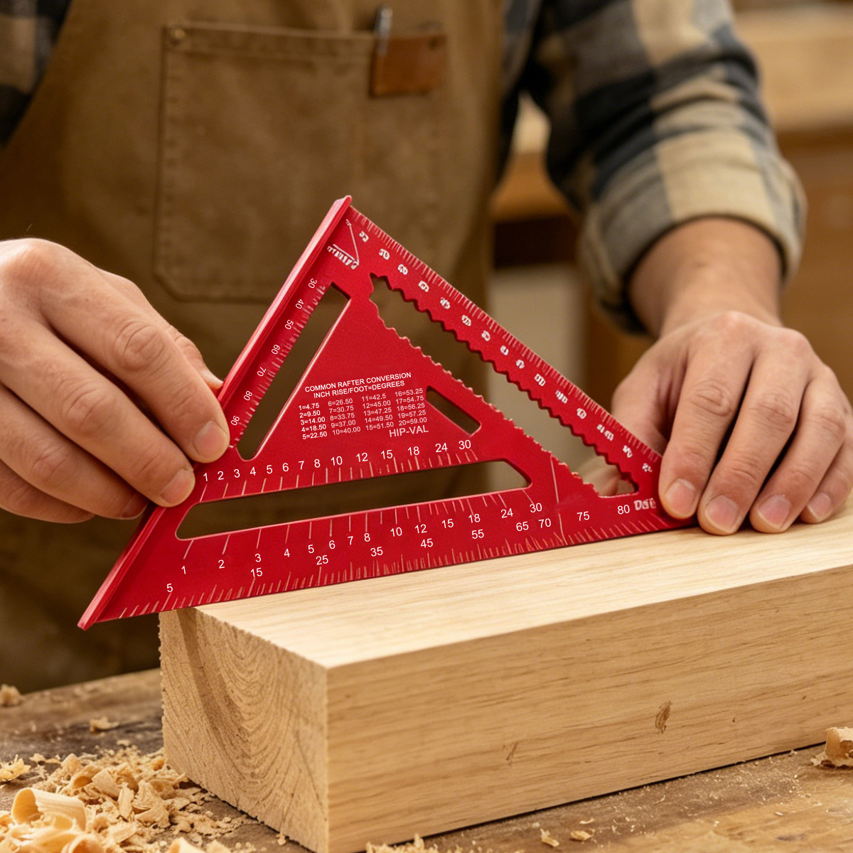 مسطرة مثلثة عالية الدقة من سبا - مراجعة Woodworking Ruler وسعره