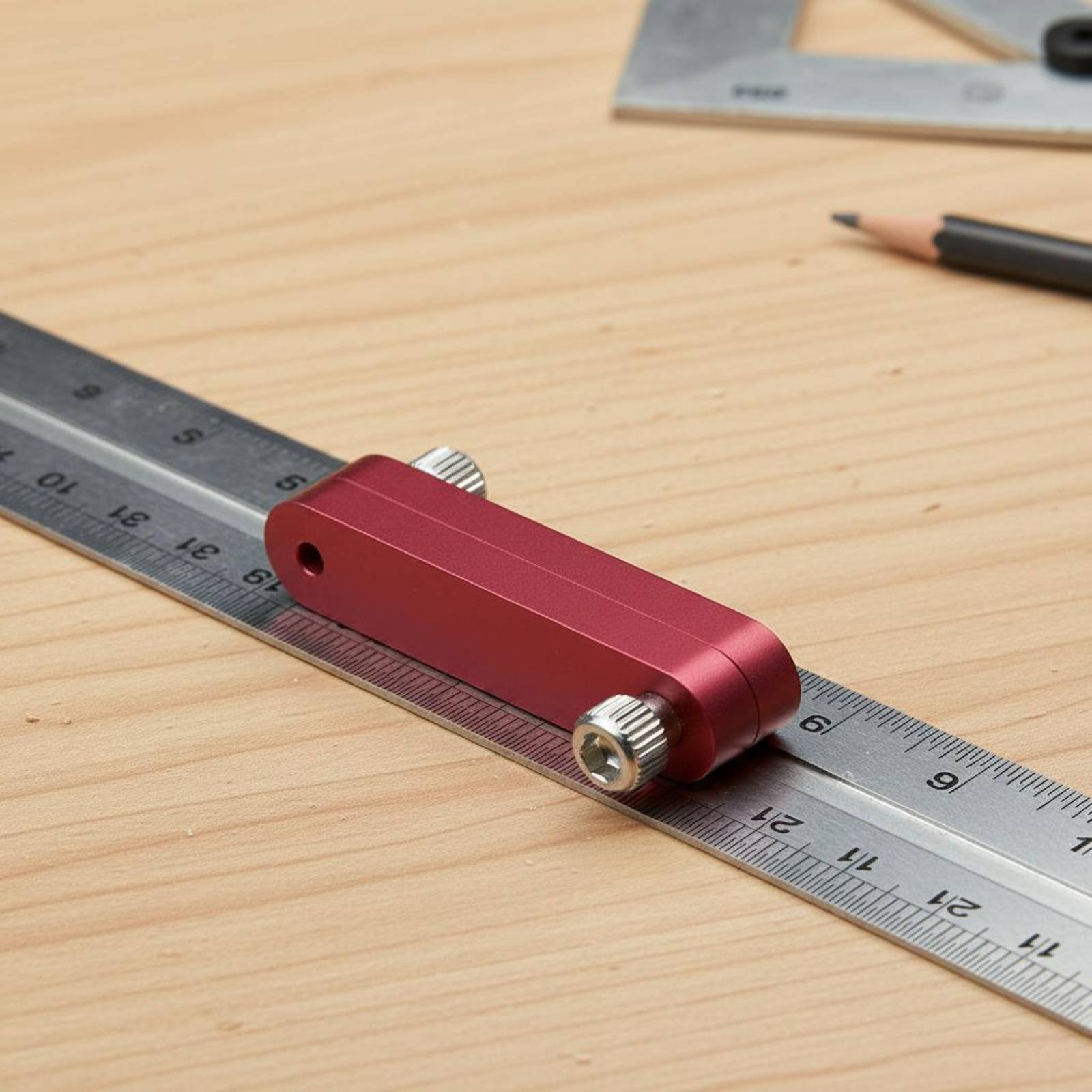 محدد موضع مسطرة النجارة القابل - مراجعة Woodworking Ruler وسعره