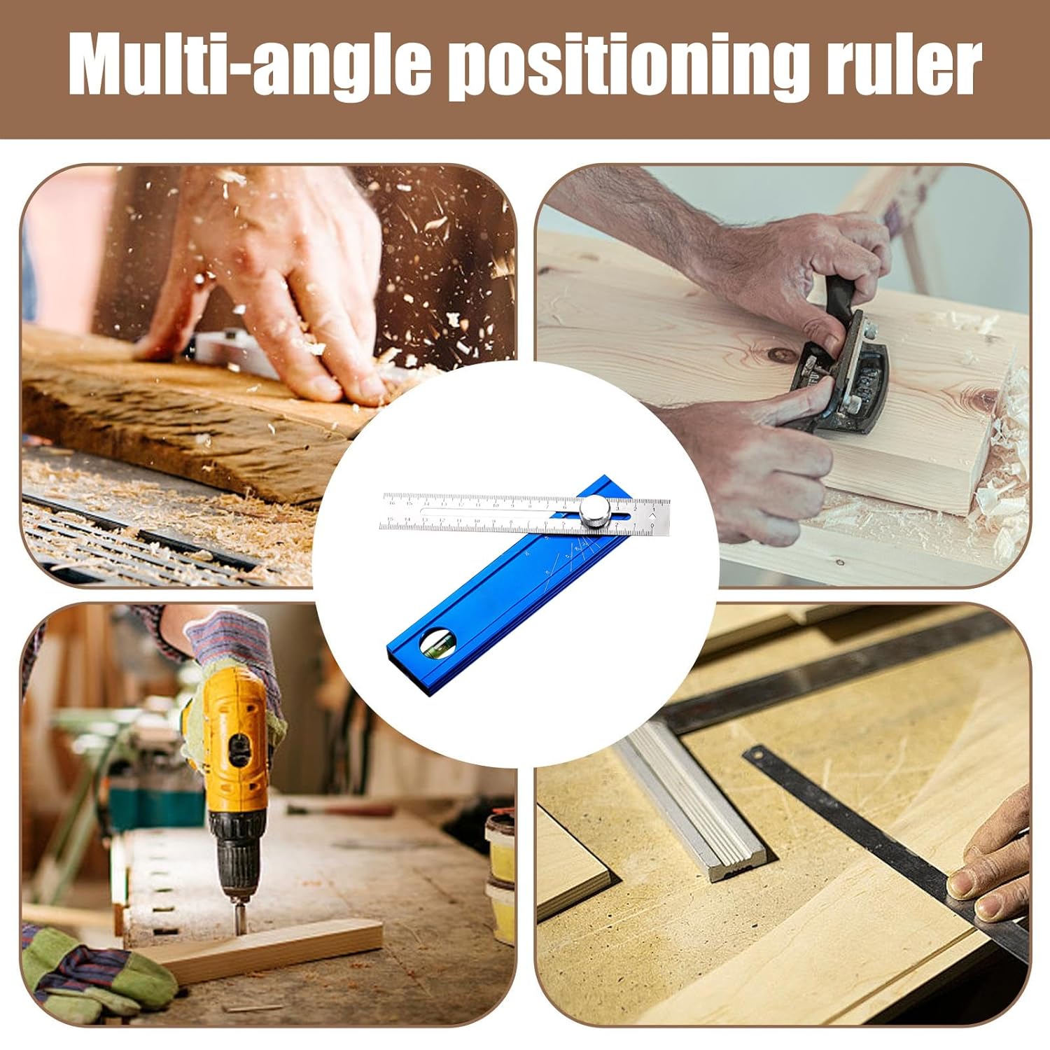 أدوات تحديد الخطوط، مقياس زواي - مراجعة Woodworking Ruler وسعره