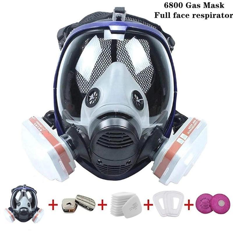 قناع الغاز الكيميائي 6800 تنفس - مراجعة Woodworking Respirator وسعره