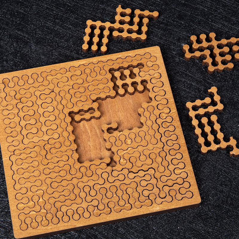 لغز خشبي مستحيل ألغاز الذكاء ل - مراجعة Woodworking Game وسعره