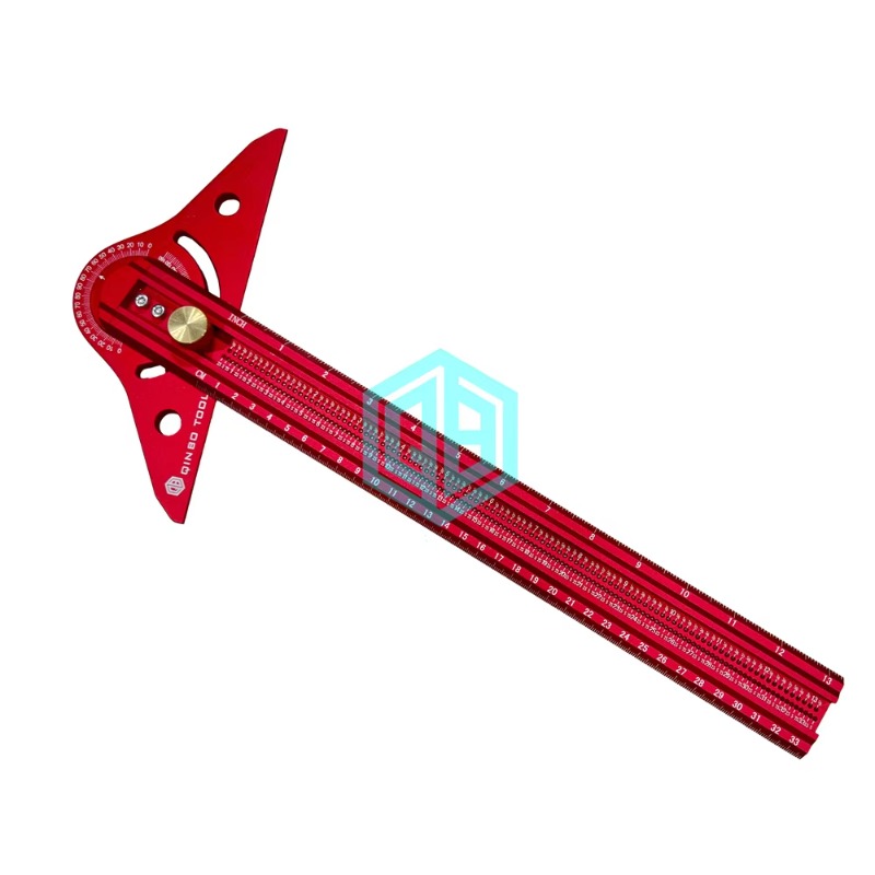 مسطرة قياس زوايا من سبائك الأل - مراجعة Woodworking Ruler وسعره
