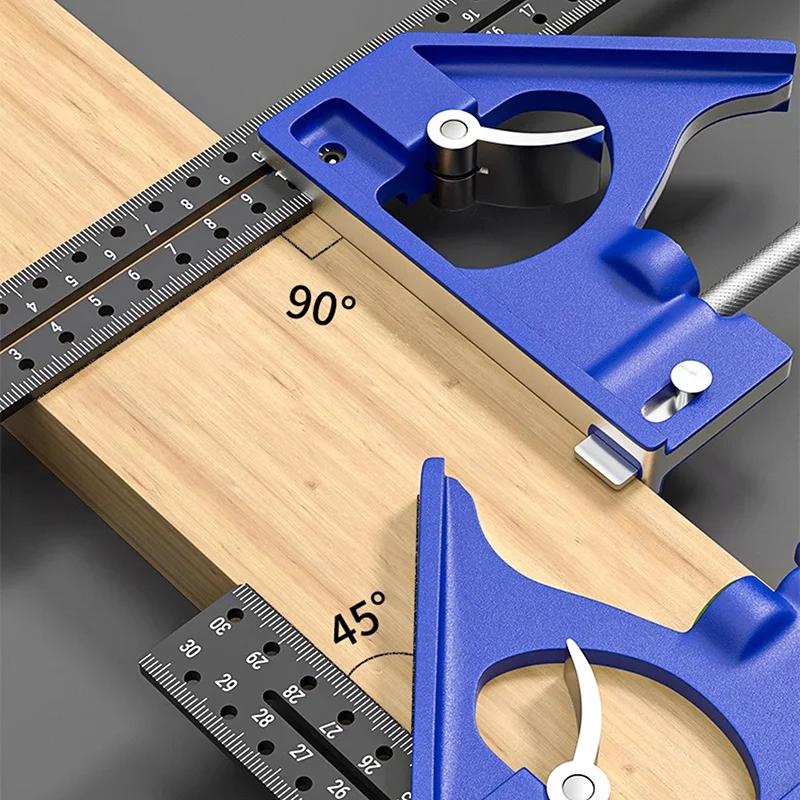مسطرة زاوية دقيقة 30 سم، مسطرة - مراجعة Woodworking Classes وسعره