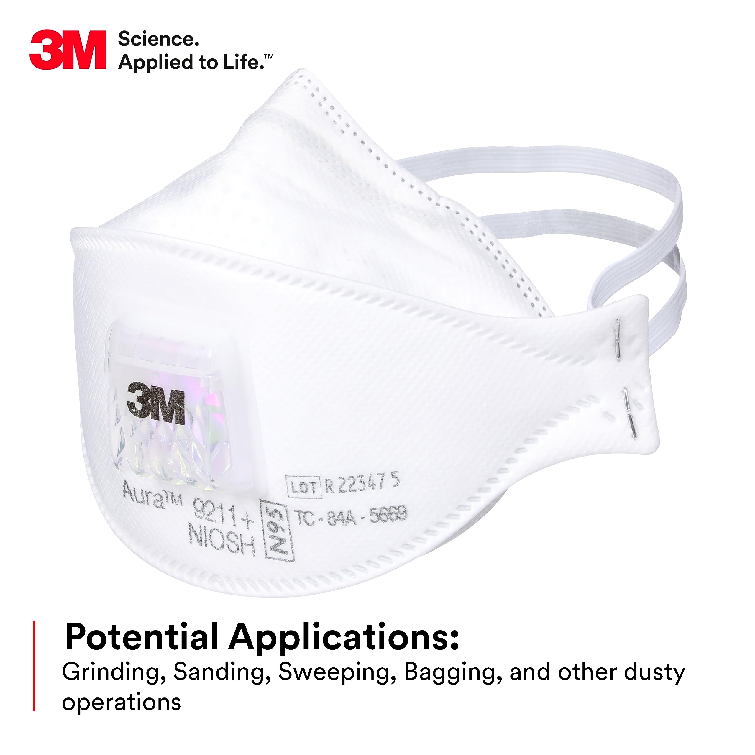 3M هالة 9211 + التنفس الجسيمات - مراجعة Woodworking Respirator وسعره