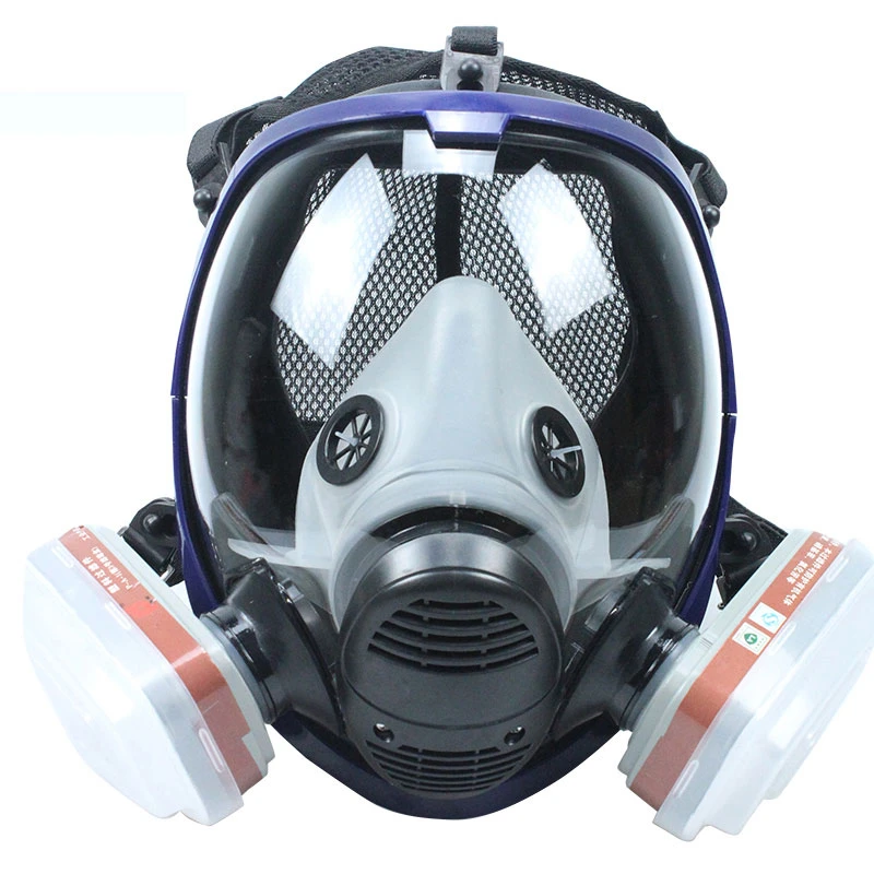 قناع كيميائي 6800 7 في 1 قناع  - مراجعة Woodworking Respirator وسعره