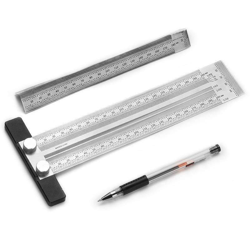 مسطرة قياس عالية الدقة على شكل - مراجعة Woodworking Ruler وسعره