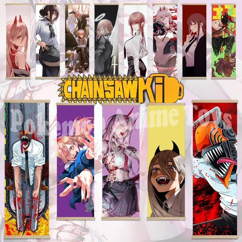 Chainsaw Man Anime Poster Wood - مراجعة Woodworking Ideas وسعره