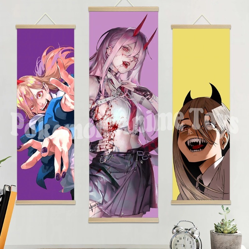 Chainsaw Man Anime Poster Wood - مراجعة Woodworking Ideas وسعره