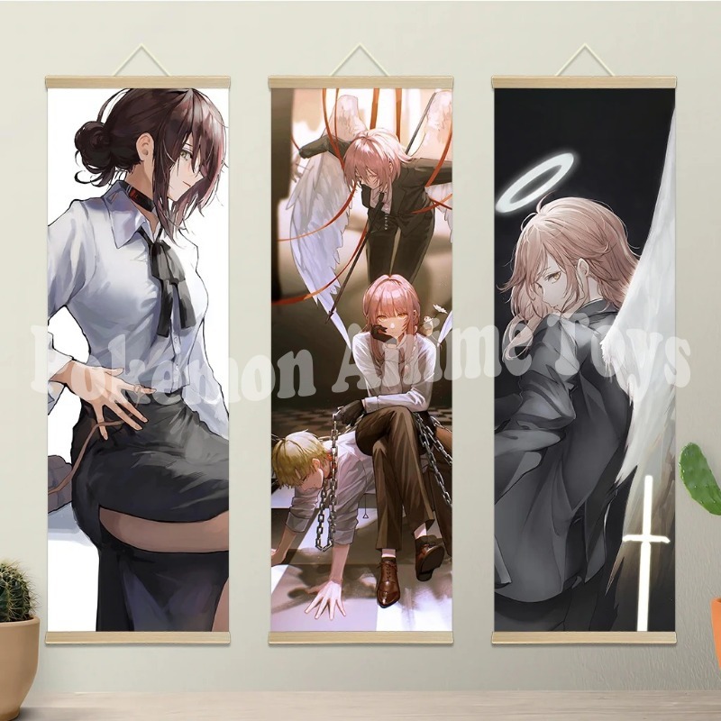 Chainsaw Man Anime Poster Wood - مراجعة Woodworking Ideas وسعره