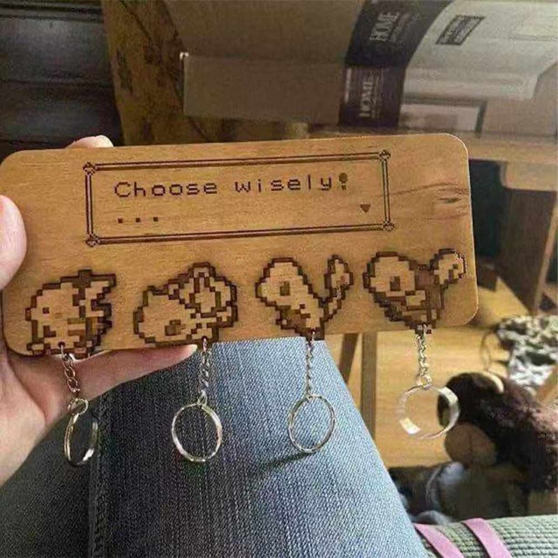 خطاف مفاتيح خشبي بتصميم بوكيمو - مراجعة Woodworking Ideas وسعره